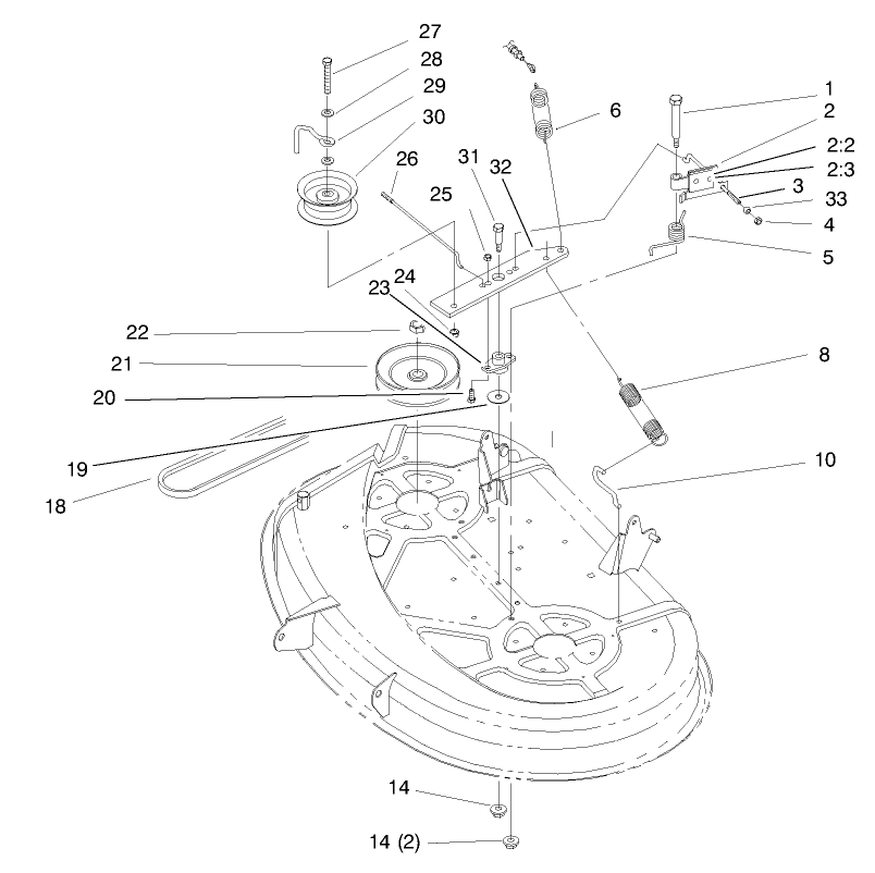 Pulley & Belt Assembly (38