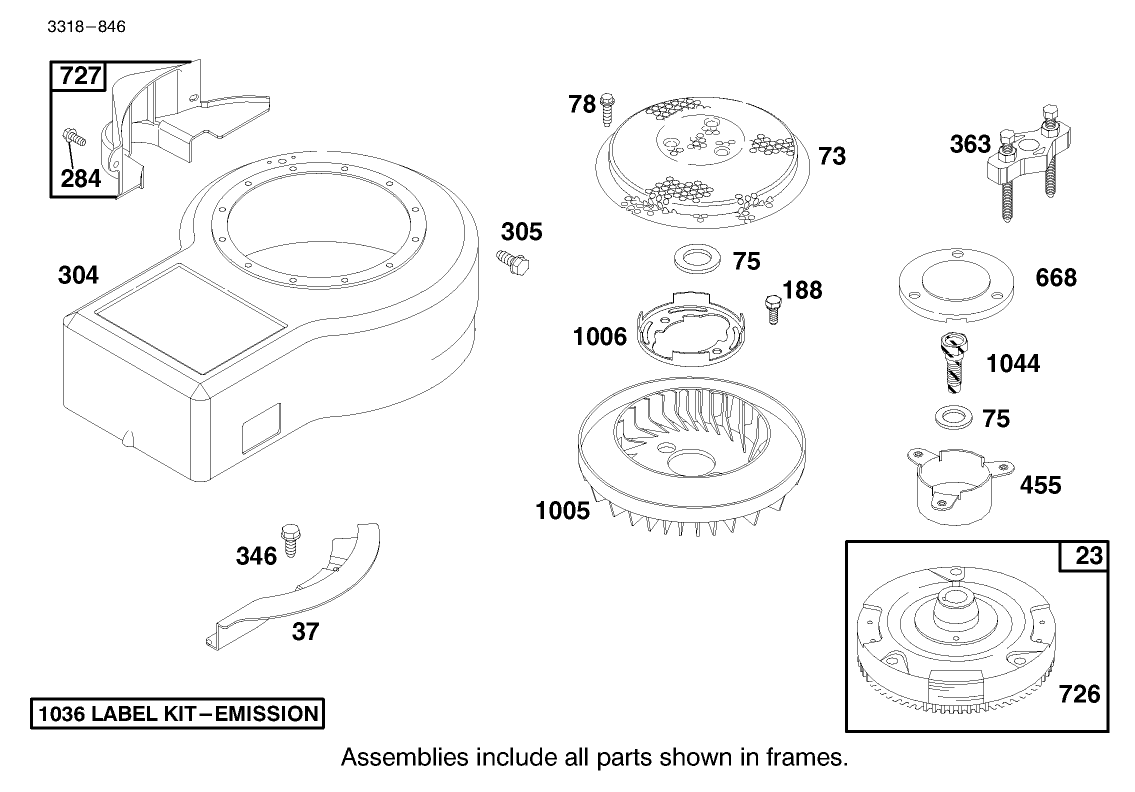 Engine Briggs & Stratton Model 28n707-0631-A1