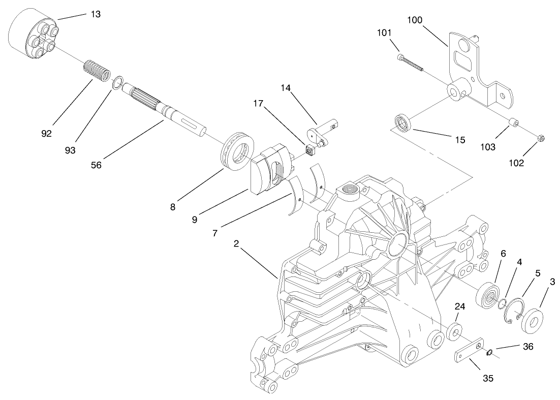 Hydro Transaxle Assembly