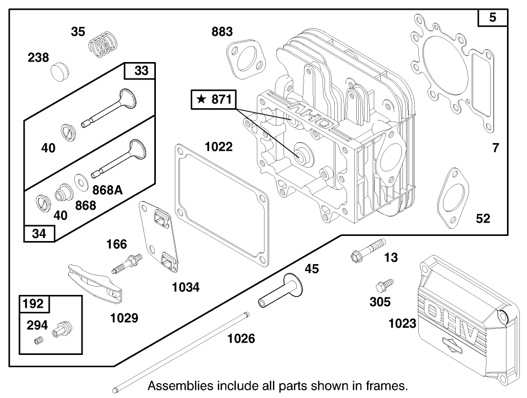 Engine Briggs & Stratton Model 28q777-0668-A1
