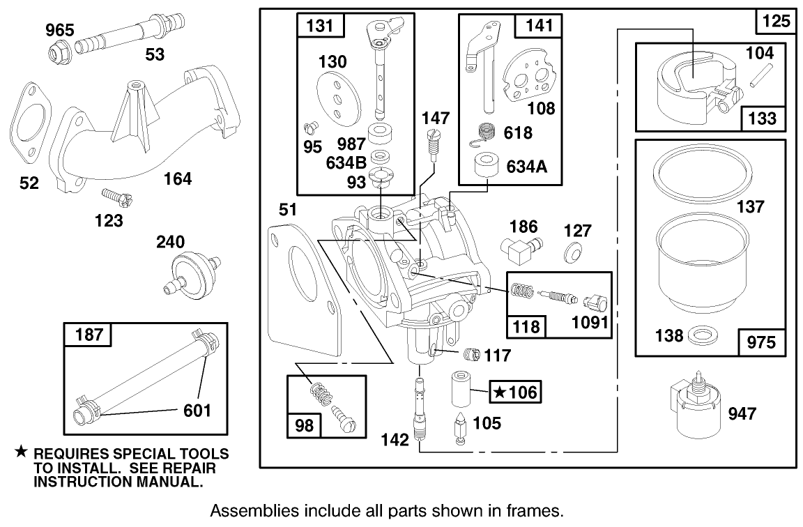 Engine Briggs & Stratton Model 28q777-0668-A1