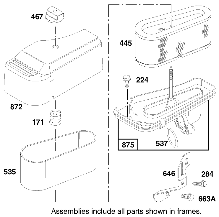 Engine Briggs & Stratton Model 28q777-0668-A1