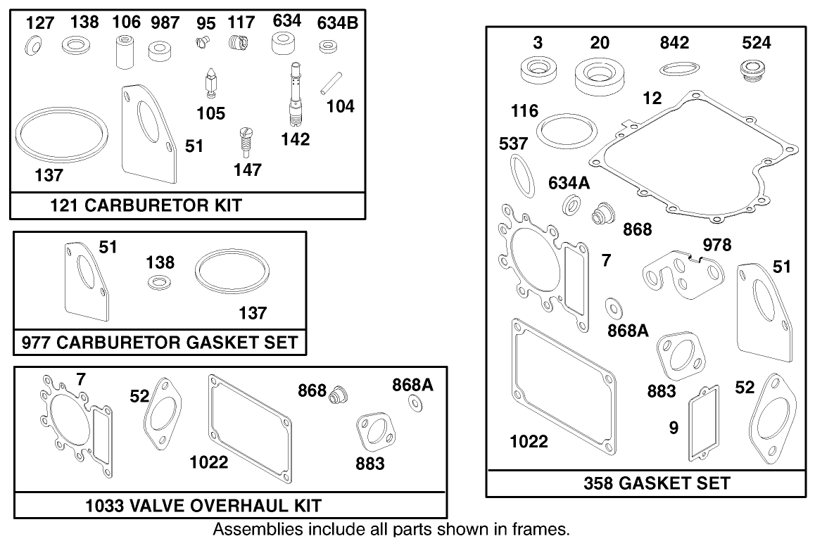 Engine Briggs & Stratton Model 28q777-0668-A1
