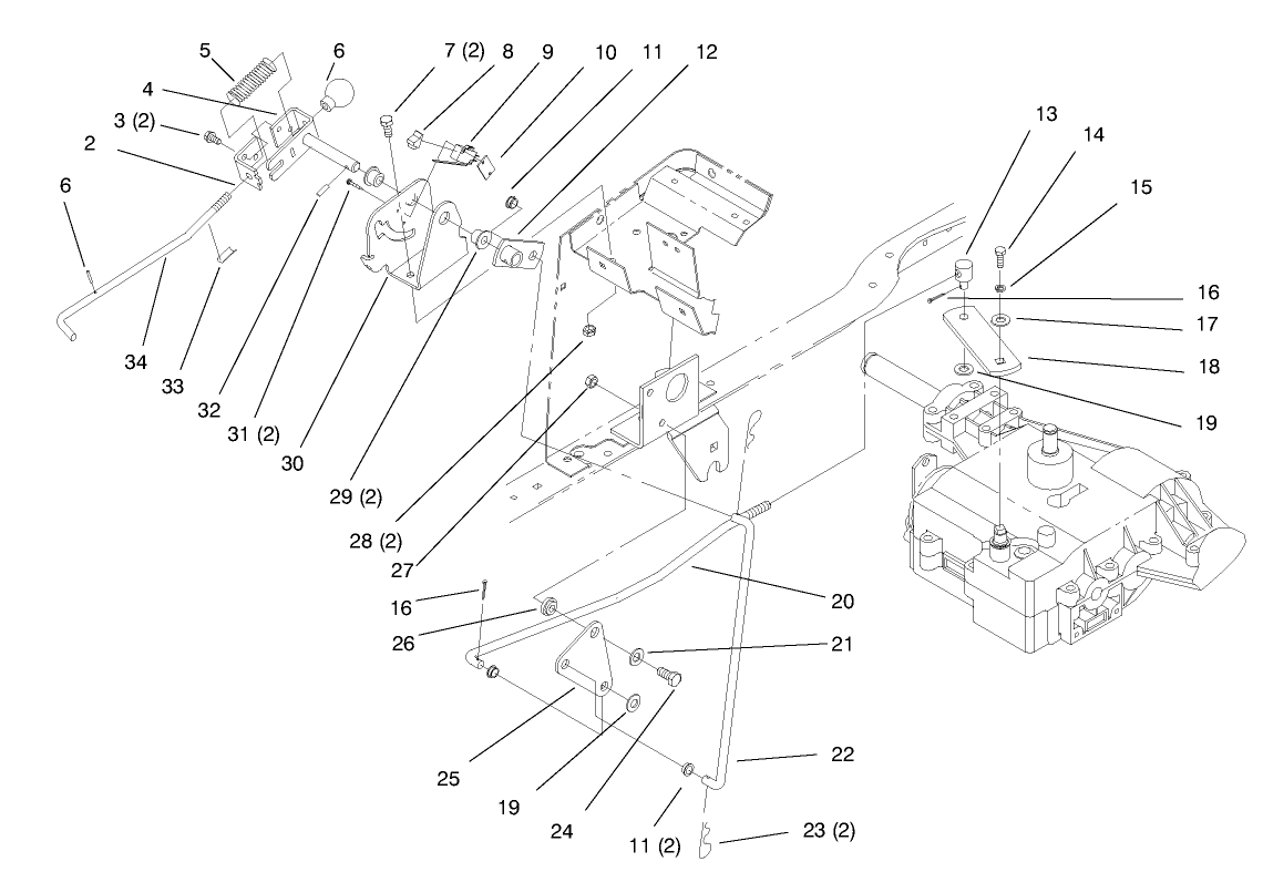 Gear Shift Linkage