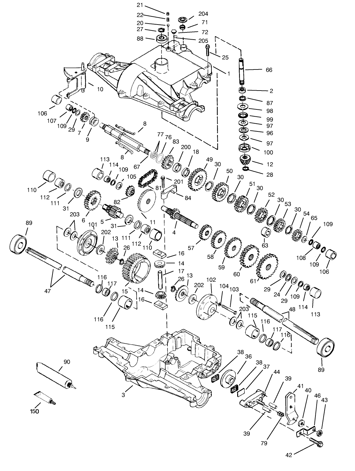 Peerless Transaxle 820-024/820-024a