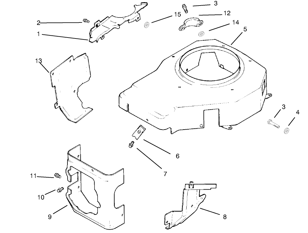 Blower Housing & Baffles-Kohler