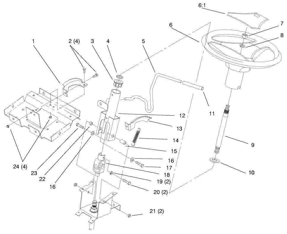 Steering Wheel And Tilt
