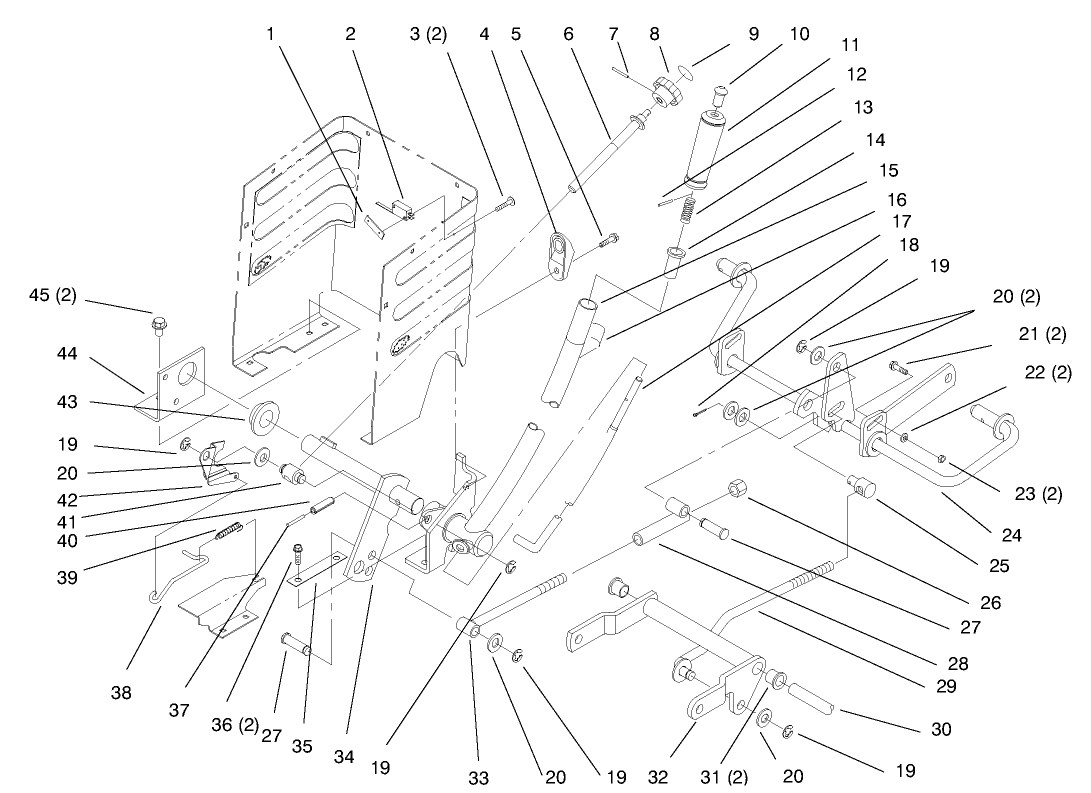 Lift Lever And Height Of Cut
