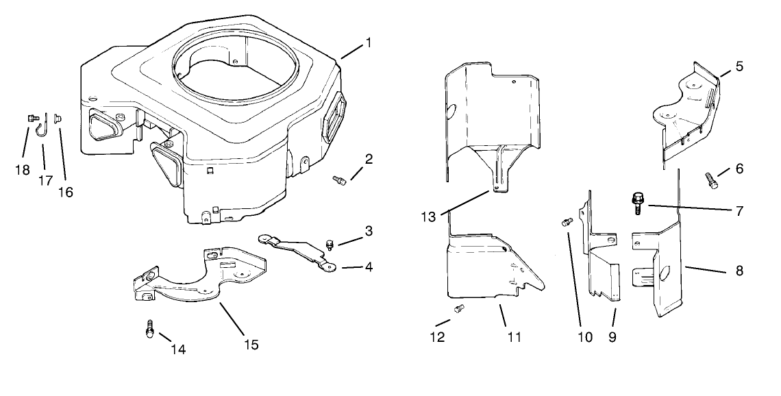 Blower Housing & Baffles