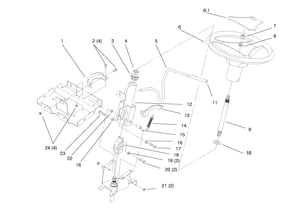 Steering Wheel And Tilt