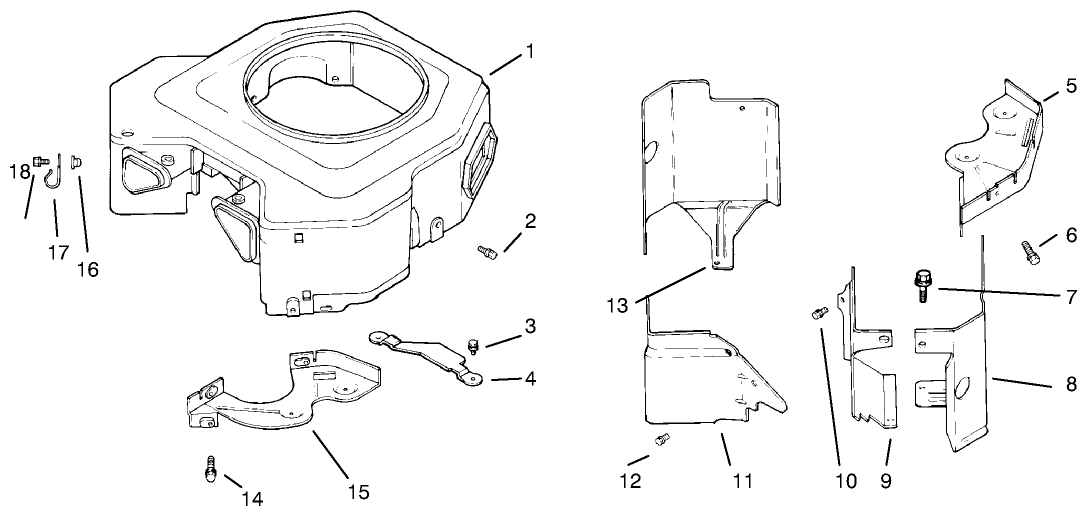 Blower Housing & Baffles