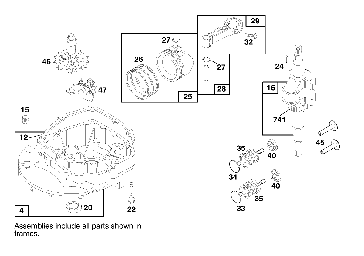 Engine Briggs & Stratton Model 12h802-0658-01