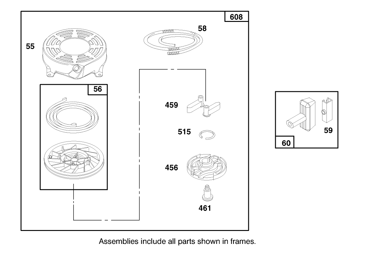 Engine Briggs & Stratton Model 12h802-0658-01