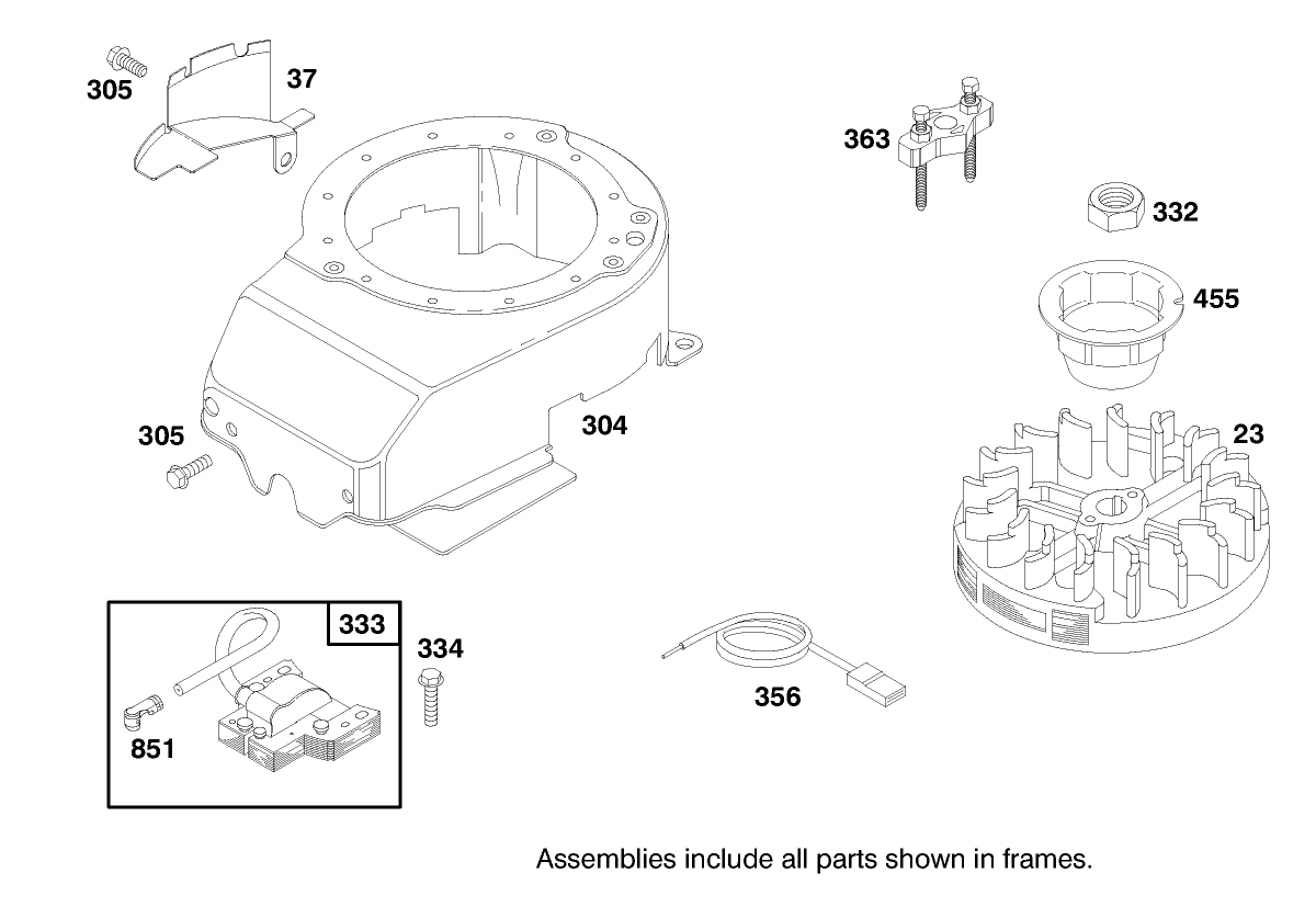 Engine Briggs & Stratton Model 12h802-0658-01