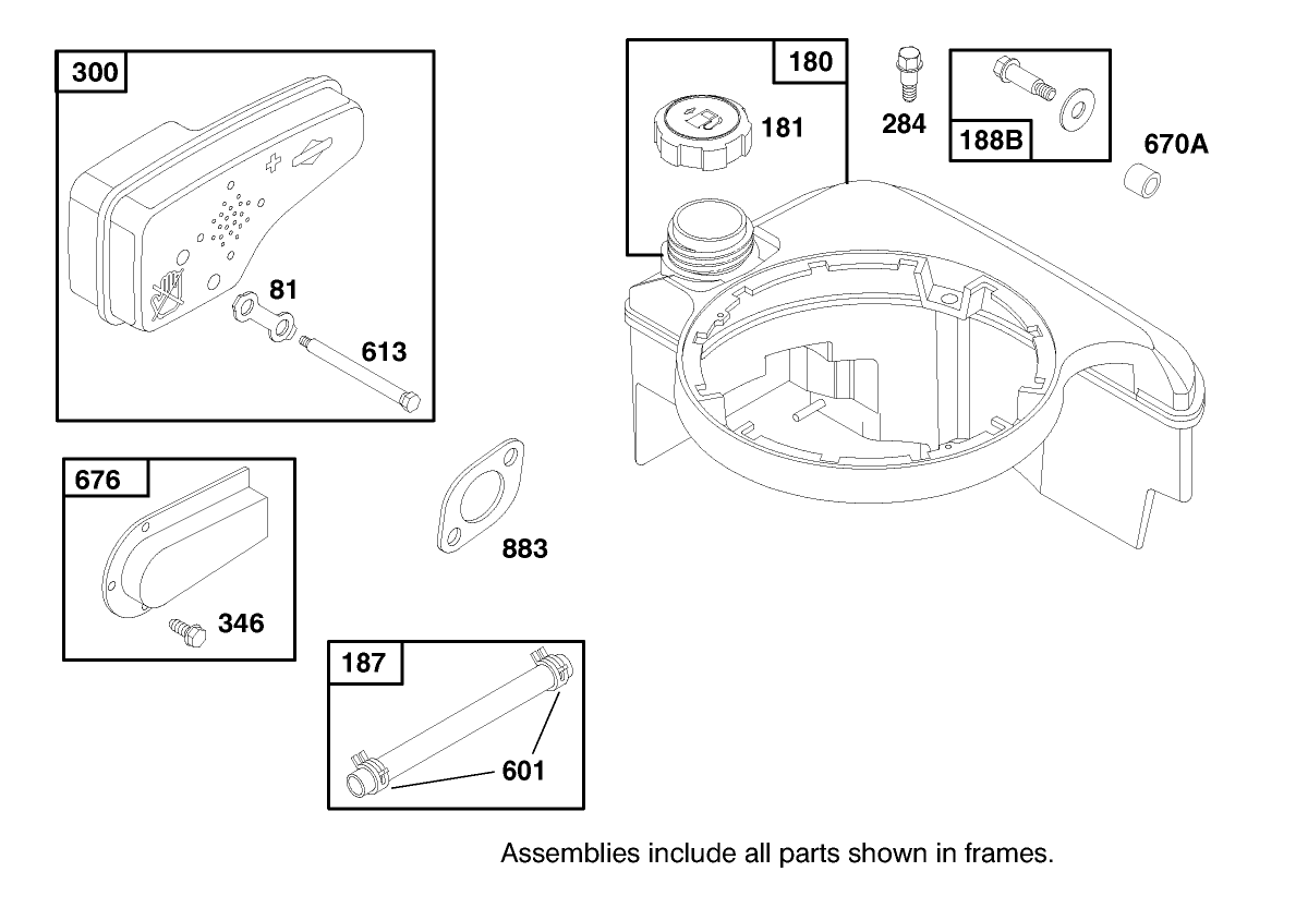 Engine Briggs & Stratton Model 12h802-0658-01