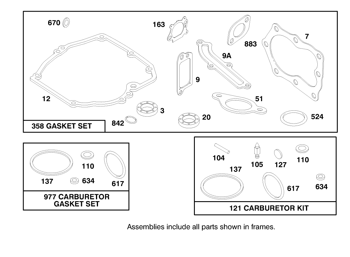 Engine Briggs & Stratton Model 12h802-0658-01