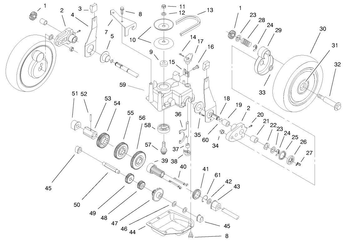 Gear Case Assembly