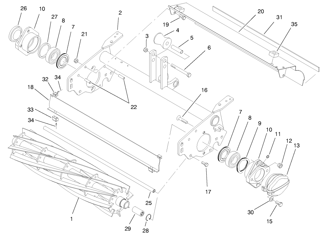 Reel & Shields Assembly