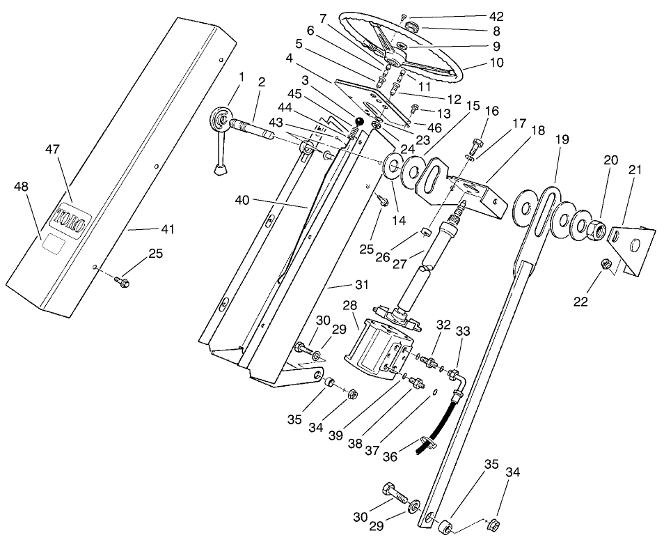 Steering Tower Assembly