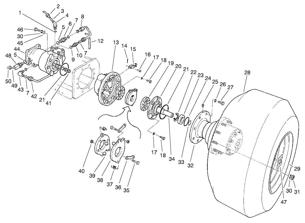 Front Wheel Assembly