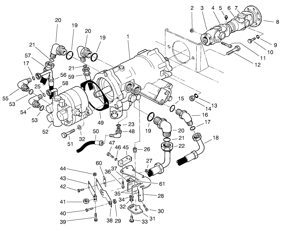 Variable Displacement Pump Installation