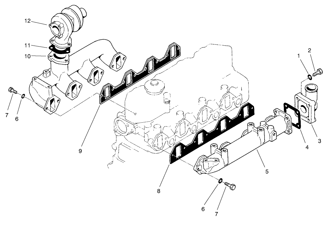 Intake & Exhaust Manifold Assembly