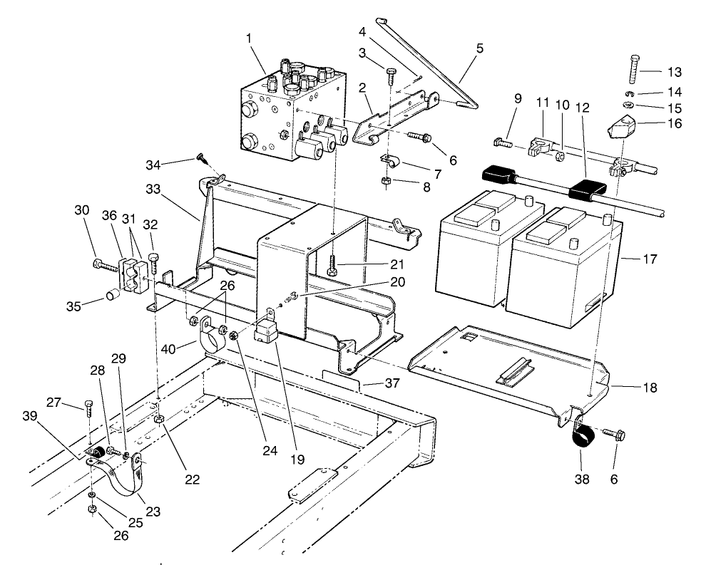 Battery Frame Assembly