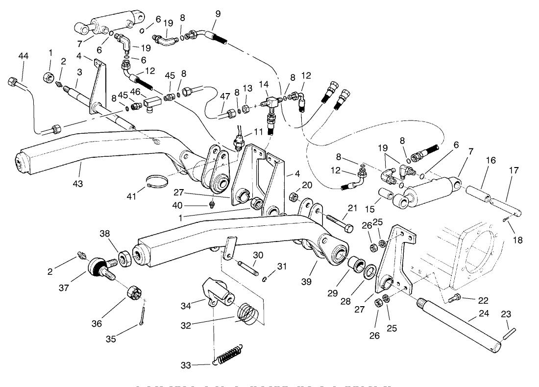 Front Lift Arm Assembly