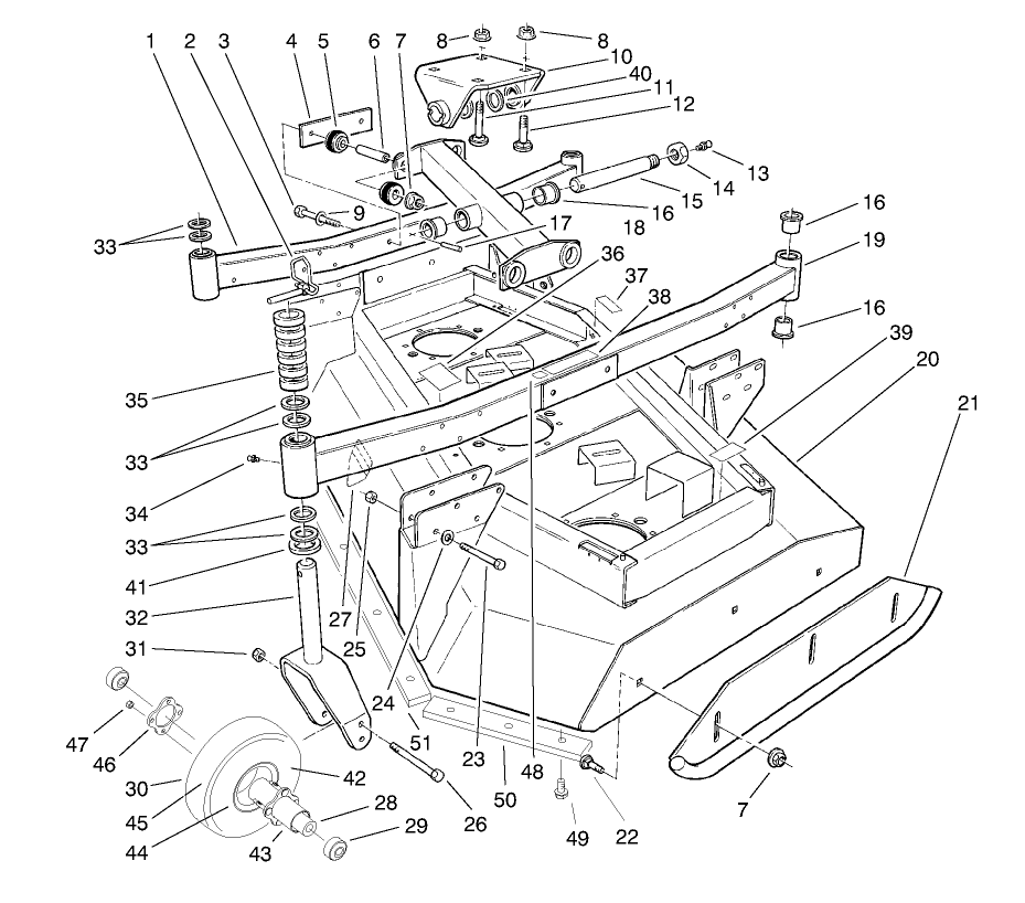 Wing Deck Model No 30591 L.h. & 30593 R.h.