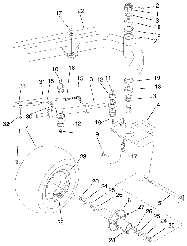 Rear Wheel Assembly