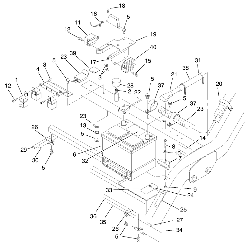 Electronics Installation Assembly