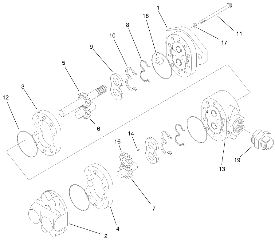 Gear Pump Assembly No. 95-0533