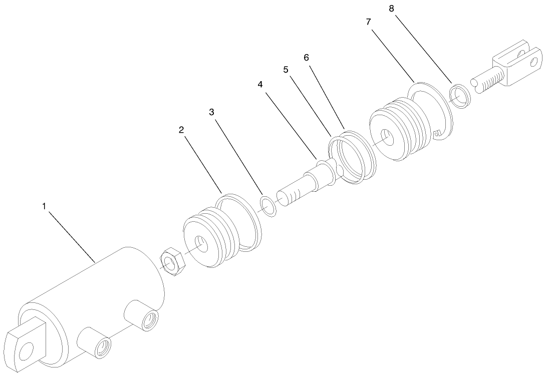 Hydraulic Cylinder No. 93-2246