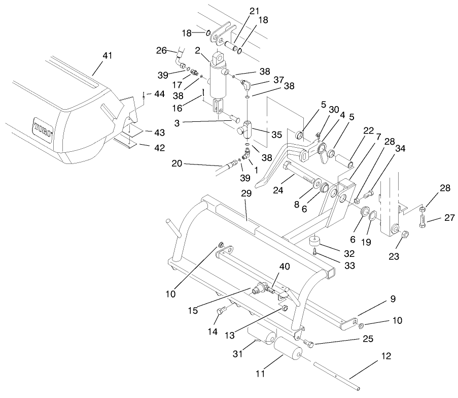 Pull Frame Assembly-Rear