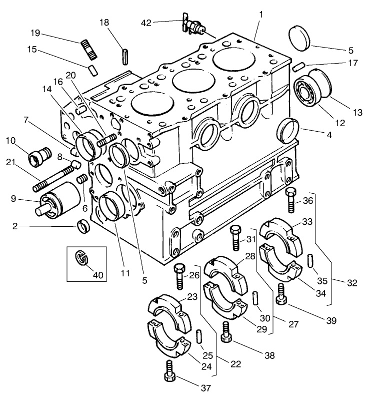 Cylinder Block Assembly