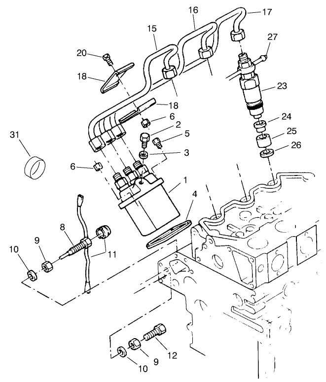 Fuel Injection System Assembly