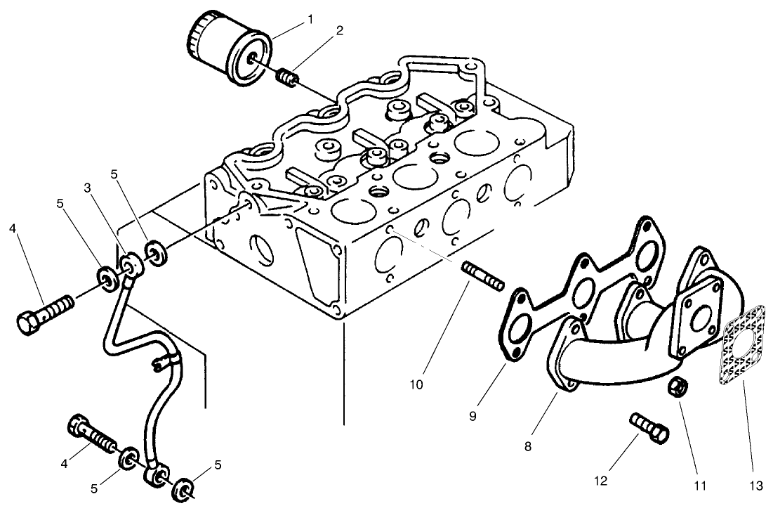 Oil Filter & Exhaust Manifold Assemblies