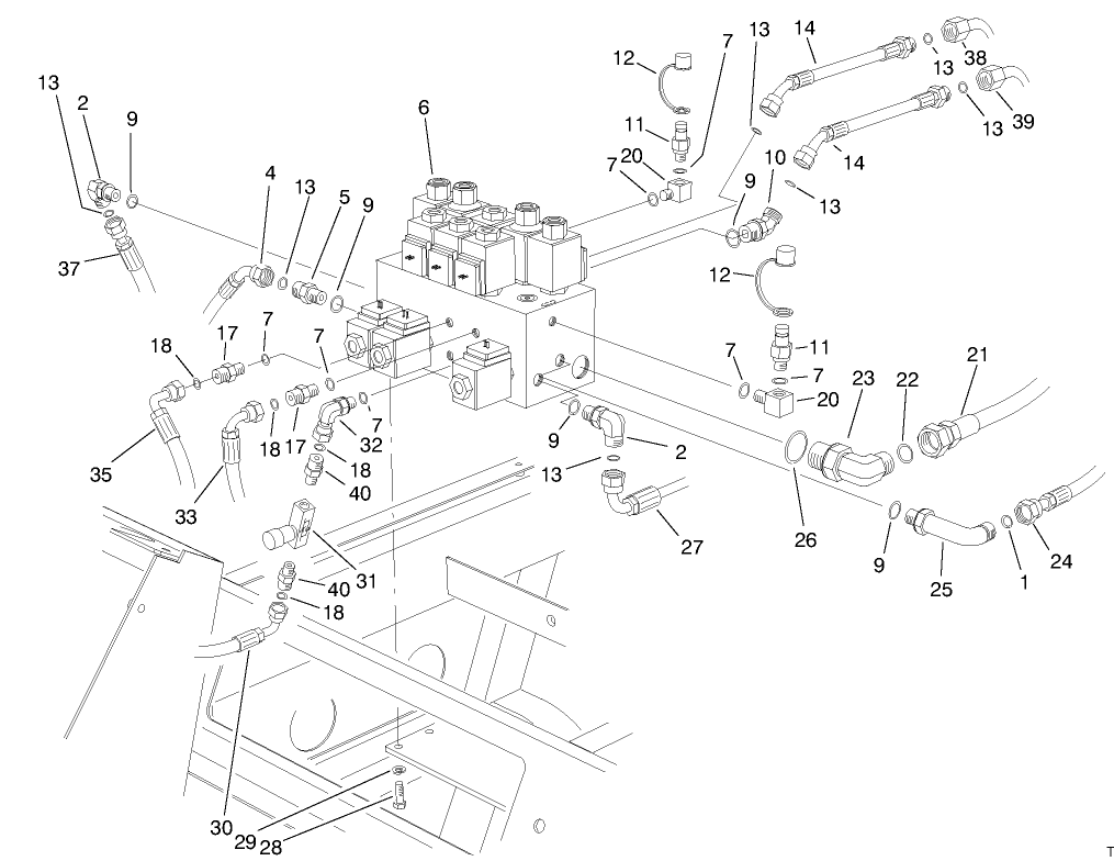 Hydraulic Control Manifold Assembly