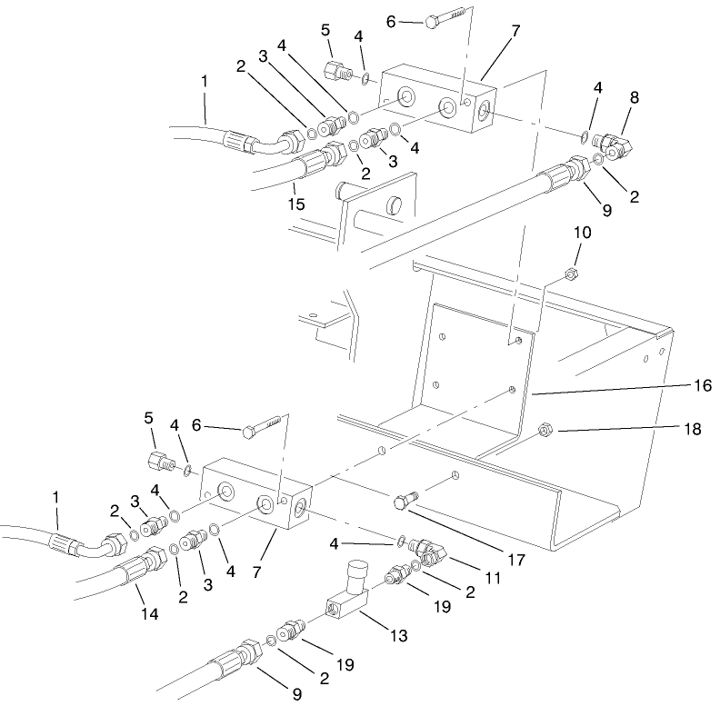 Rear Hydraulic Manifolds