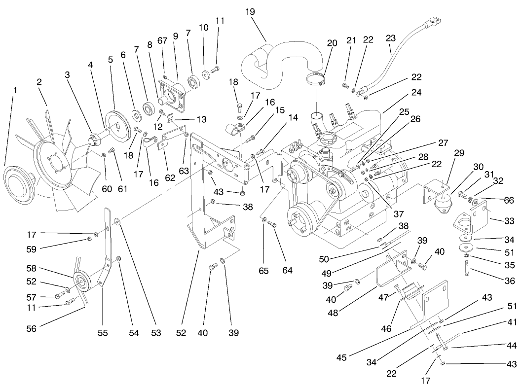 Engine Installation Assembly