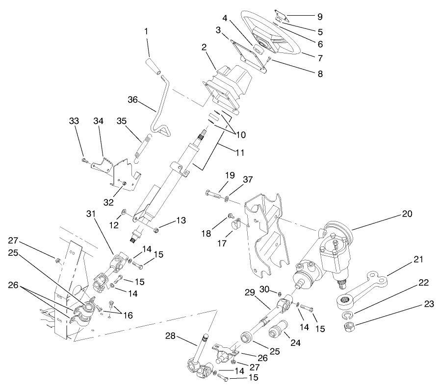 Steering Linkage Assembly