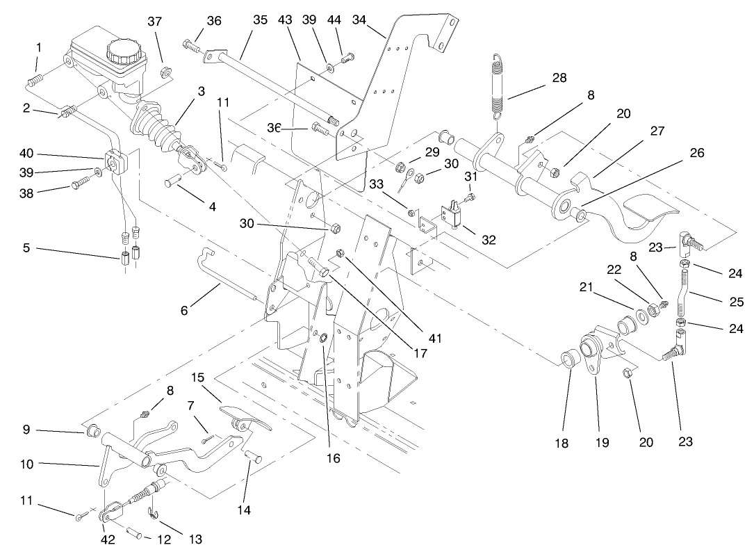 Brake & Accelerator Pedal Assembly