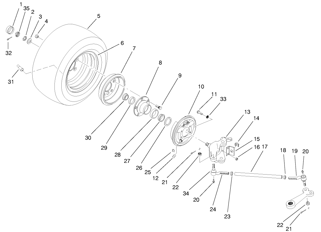 Front Wheel Assembly