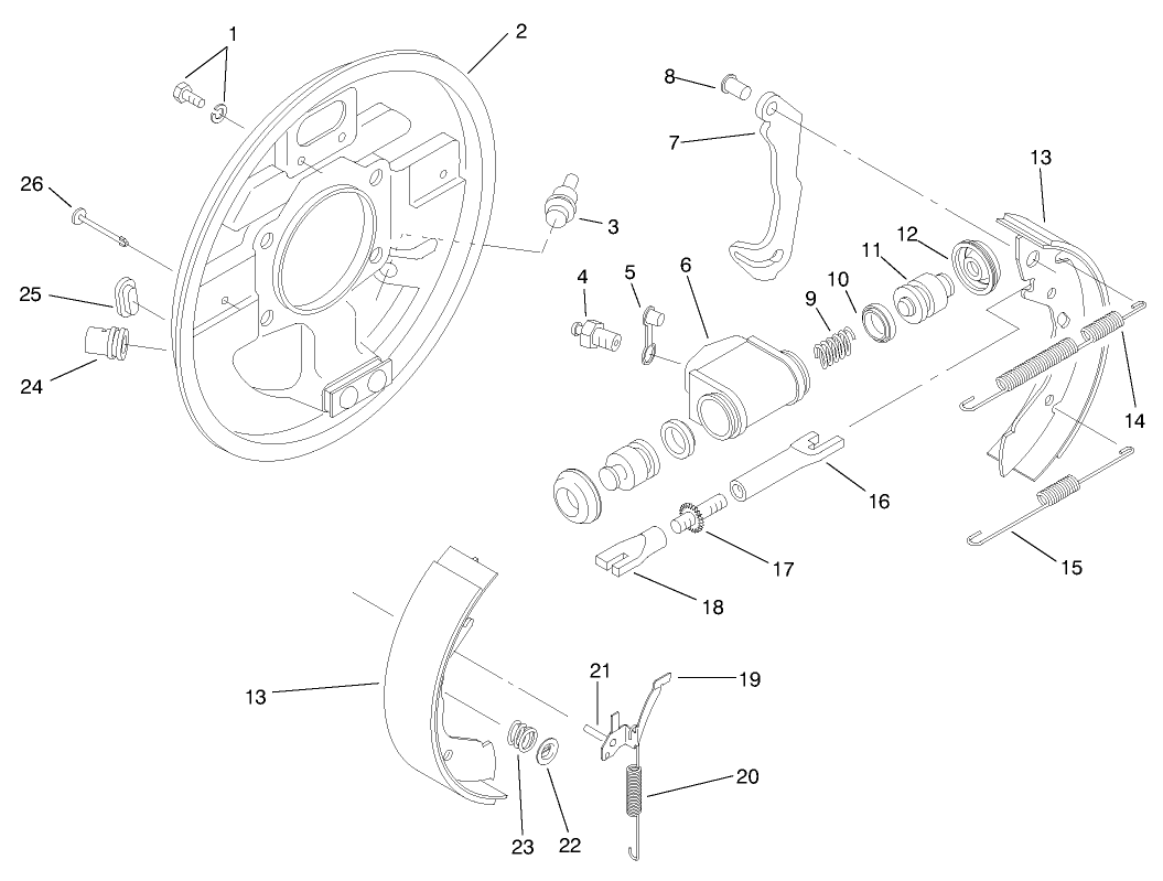 Rear Brake Assembly