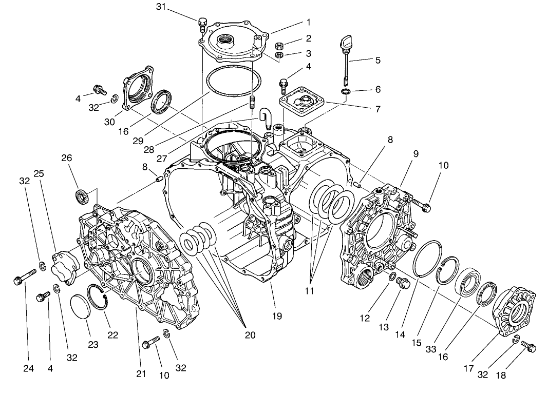 Transaxle Case Assembly