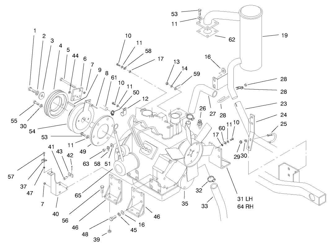 Engine Installation Assembly