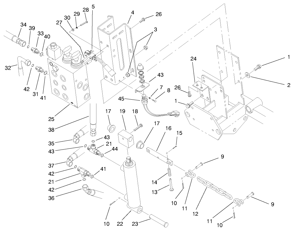 Front Cutting Unit Lift Assembly