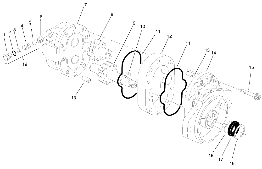 Rear Reel Motor Assembly No. 93-6975
