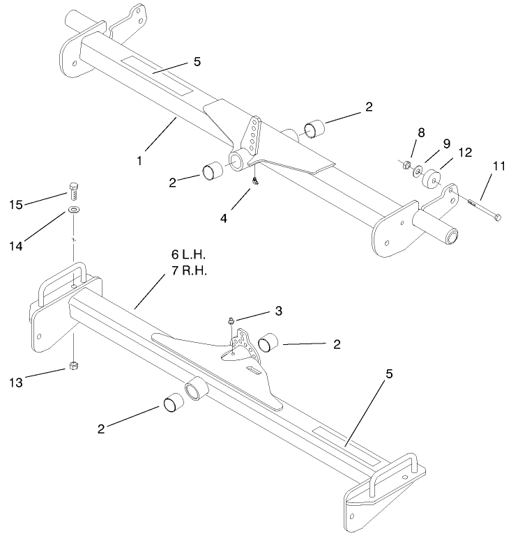 Cutting Unit Carrier Frames