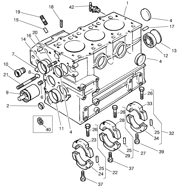 Cylinder Block Assembly
